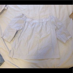 Madewell off-the-shoulder top